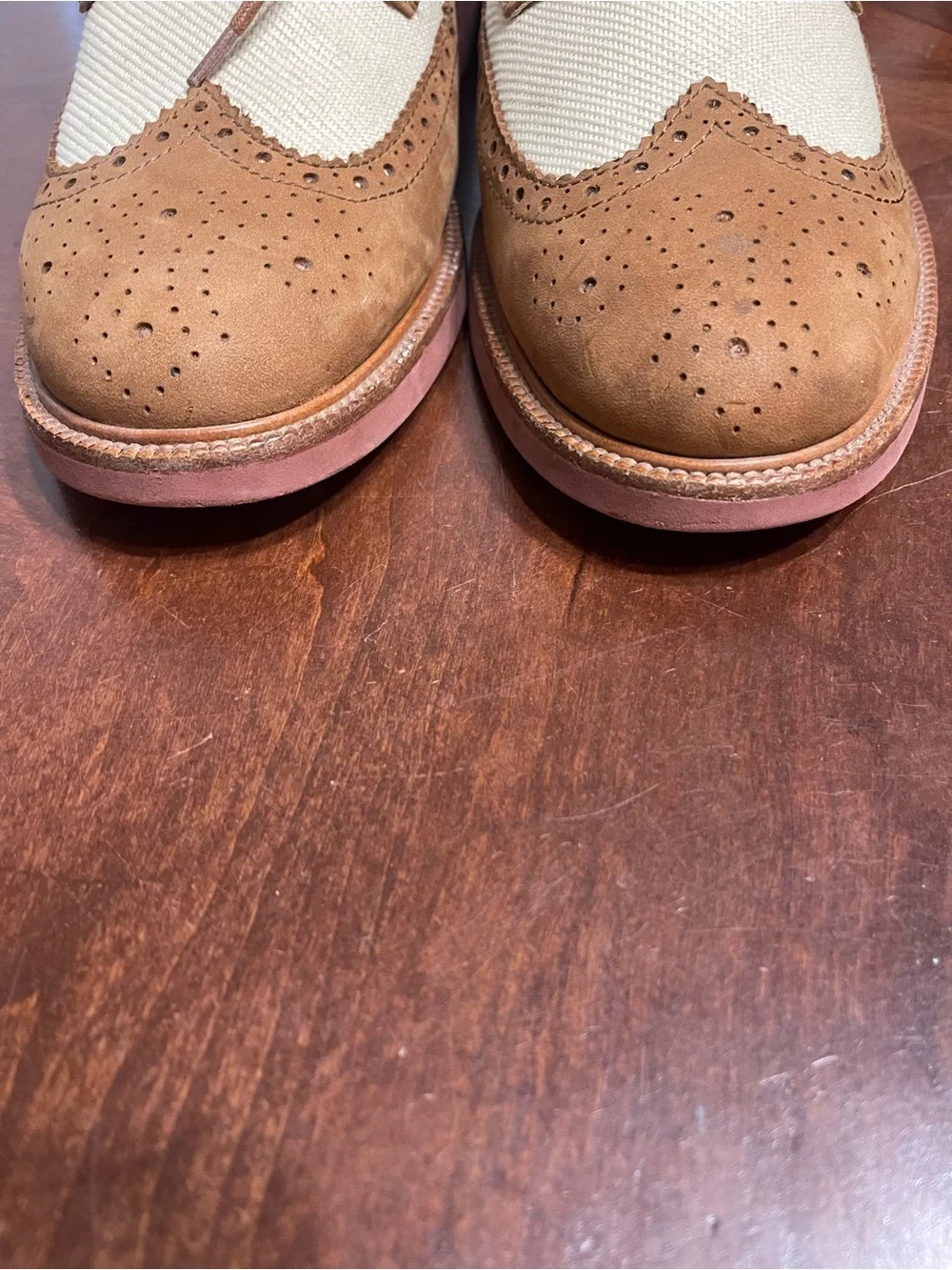 POLO BY RALPH LAUREN TORRINGTON WING TIP OXFORDS